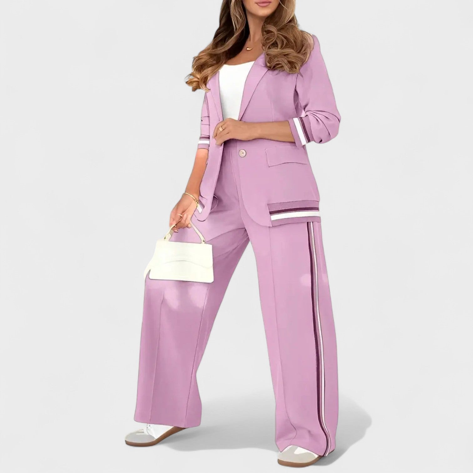 Luiza - Conjunto Casual de Duas Peças