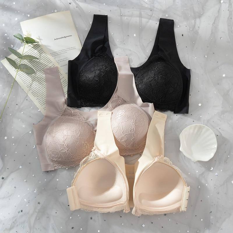 Sutiã de Renda Lace Up - [Pague 1 Leve 2] + Brindes Exclusivos